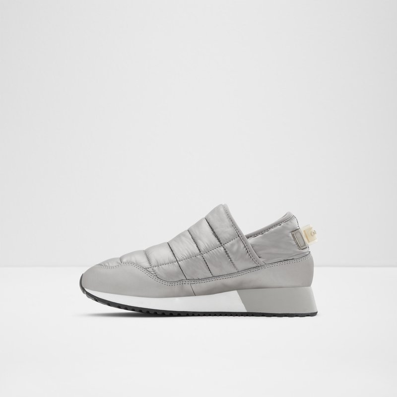 Baskets Aldo Pufferwalk Slip On Femme Argent | AHMLQW-608