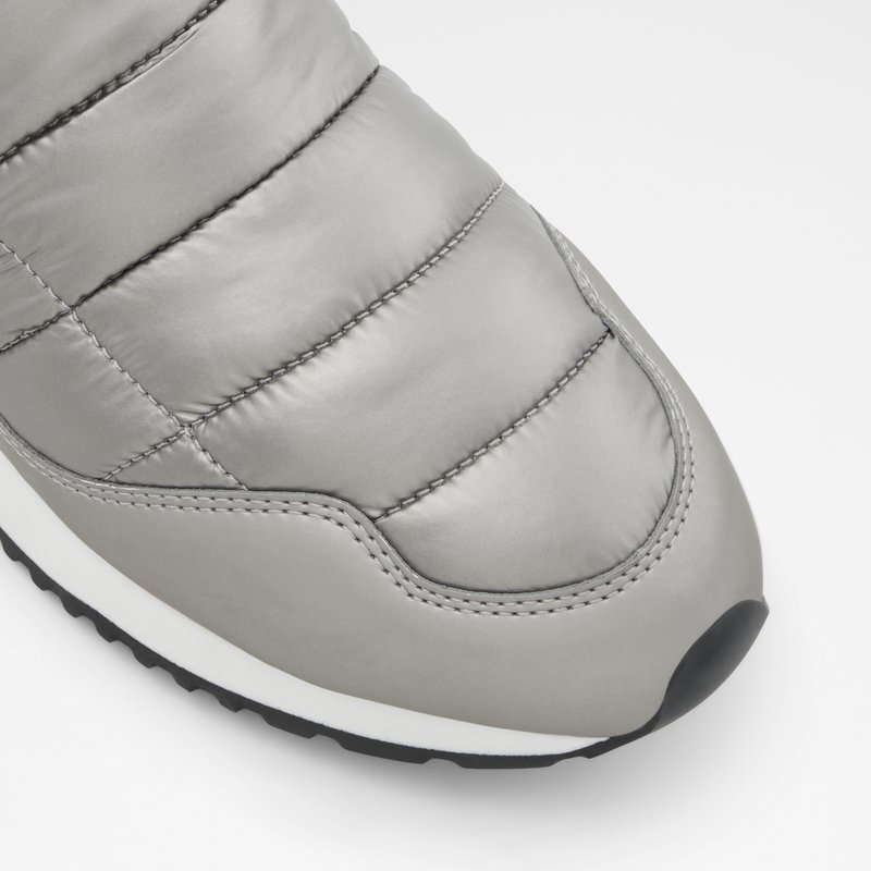 Baskets Aldo Pufferwalk Slip On Femme Argent | AHMLQW-608