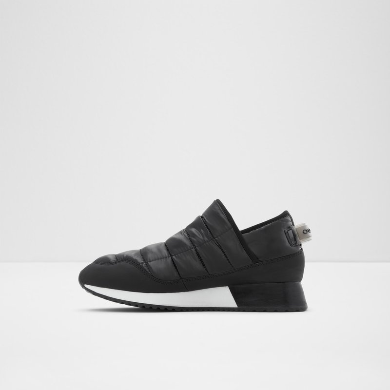 Baskets Aldo Pufferwalk Slip On Femme Noir | WOIGNB-930