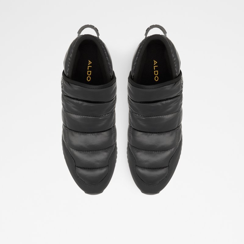 Baskets Aldo Pufferwalk Slip On Femme Noir | WOIGNB-930