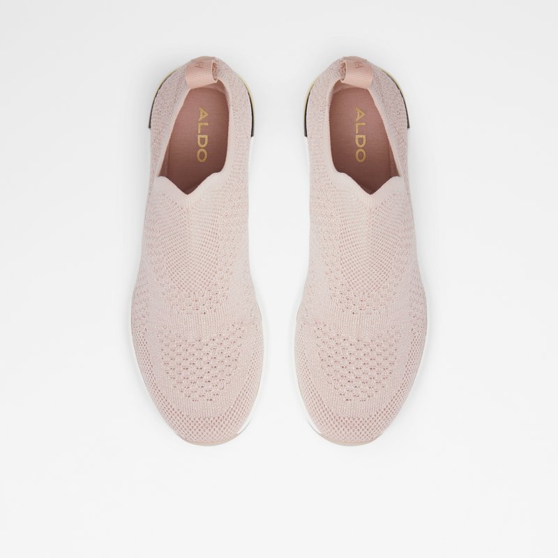 Baskets Aldo Revicta Slip On Femme Rose Clair | AZNSLY-076