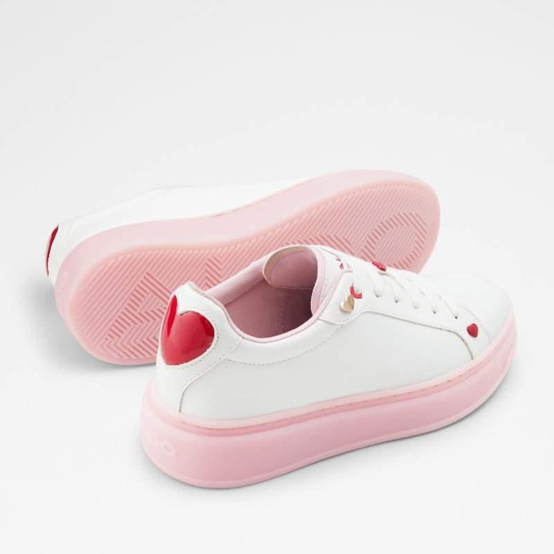 Baskets Aldo Rosecloud Dentelle Up Femme Blanche | SQOHGL-801