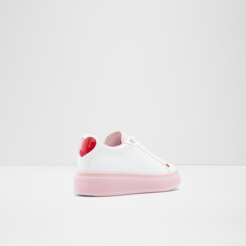 Baskets Aldo Rosecloud Dentelle Up Femme Blanche | SQOHGL-801