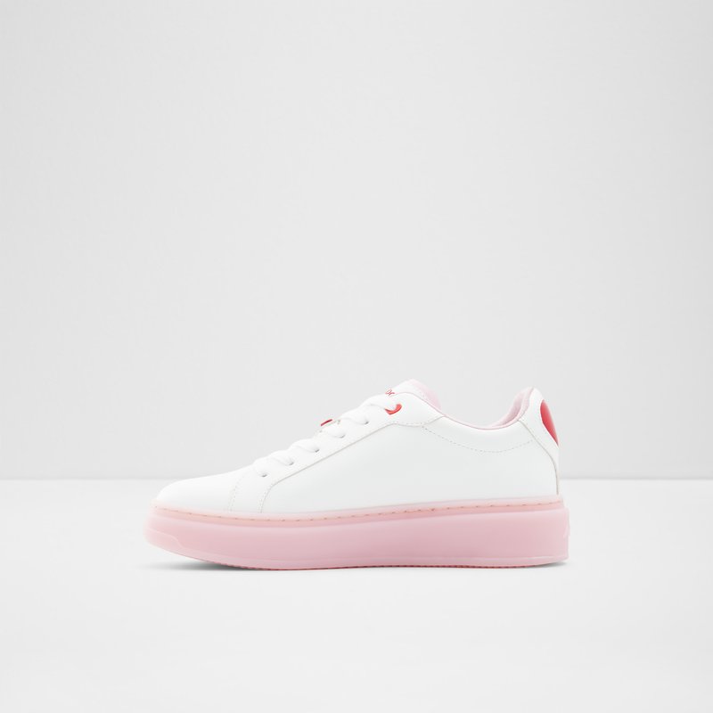 Baskets Aldo Rosecloud Dentelle Up Femme Blanche | SQOHGL-801