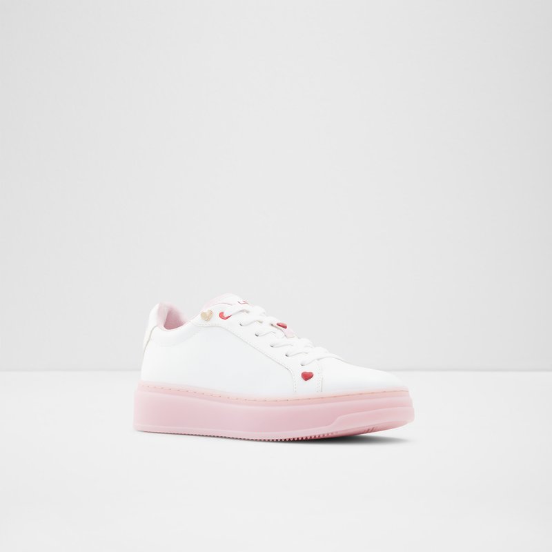 Baskets Aldo Rosecloud Dentelle Up Femme Blanche | SQOHGL-801