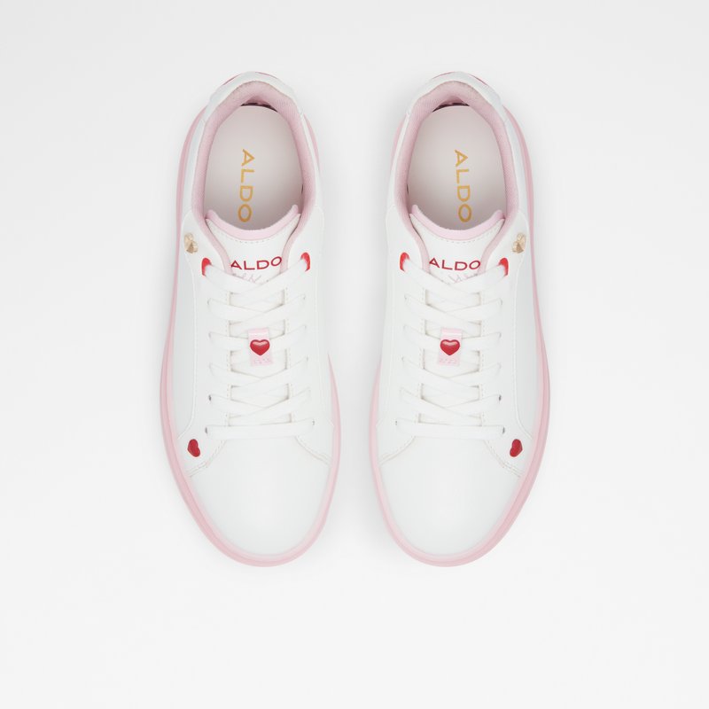 Baskets Aldo Rosecloud Dentelle Up Femme Blanche | SQOHGL-801