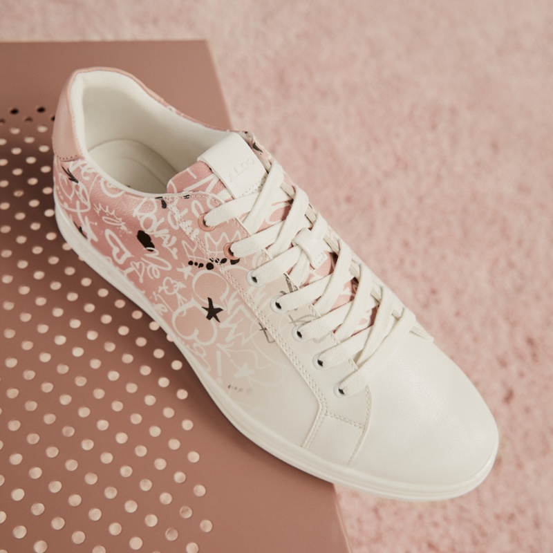 Baskets Aldo Solemate Low Homme Rose | DMUACE-675