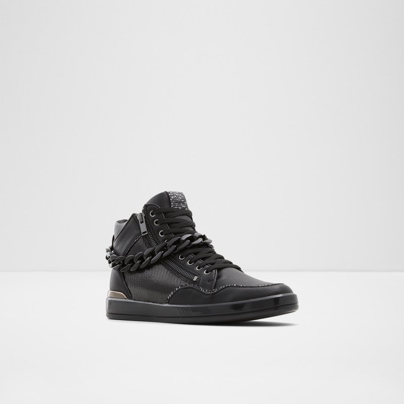 Baskets Aldo Strollux High Homme Noir | QJPVBM-765