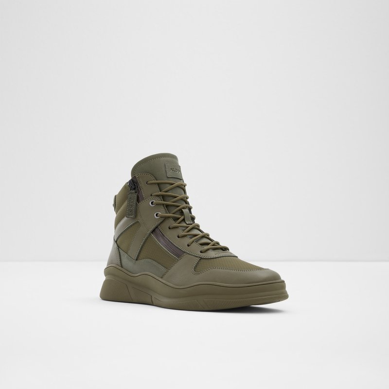 Baskets Aldo Swiftd High Homme Kaki | UZBFJL-324