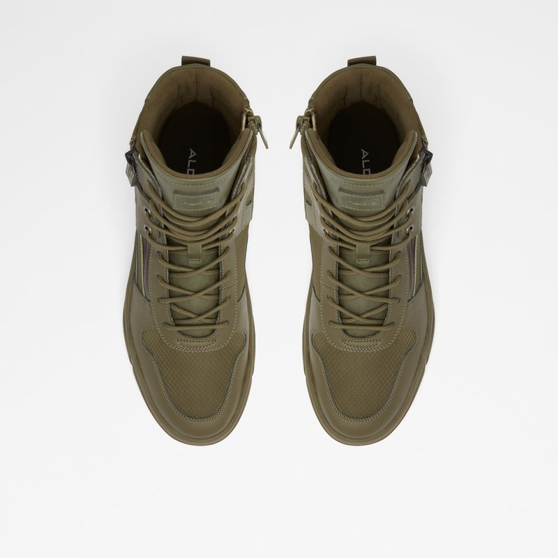 Baskets Aldo Swiftd High Homme Kaki | UZBFJL-324