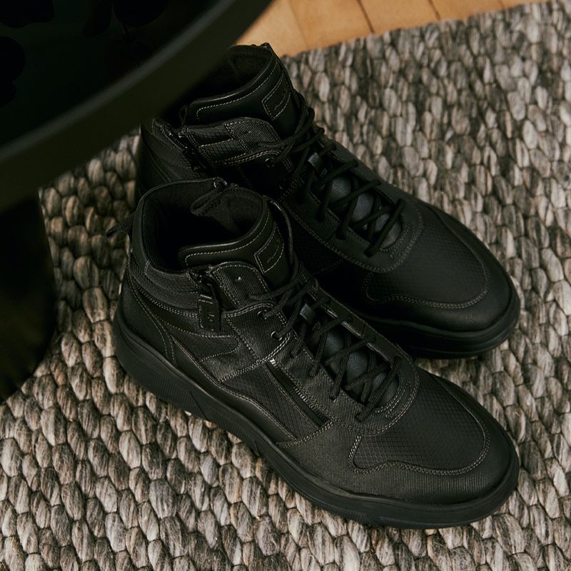 Baskets Aldo Swiftd High Homme Noir | HQFLMZ-293