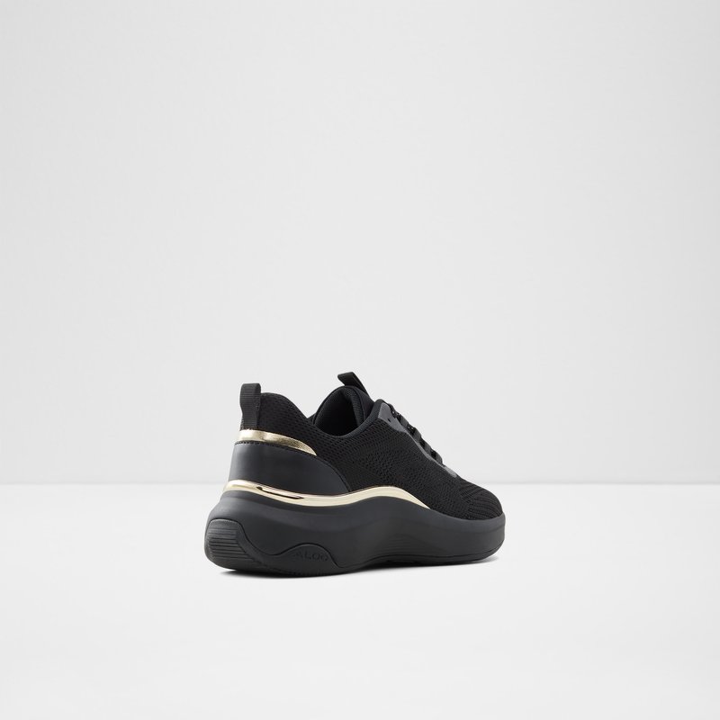 Baskets Aldo Willo Dentelle Up Femme Noir | YXUHCK-386