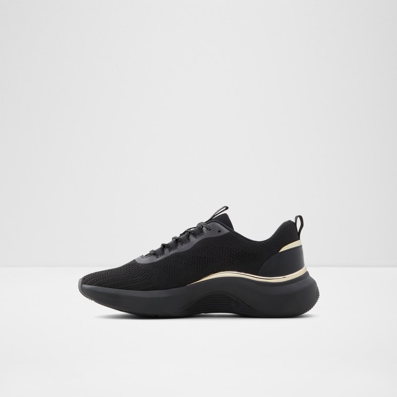 Baskets Aldo Willo Dentelle Up Femme Noir | YXUHCK-386