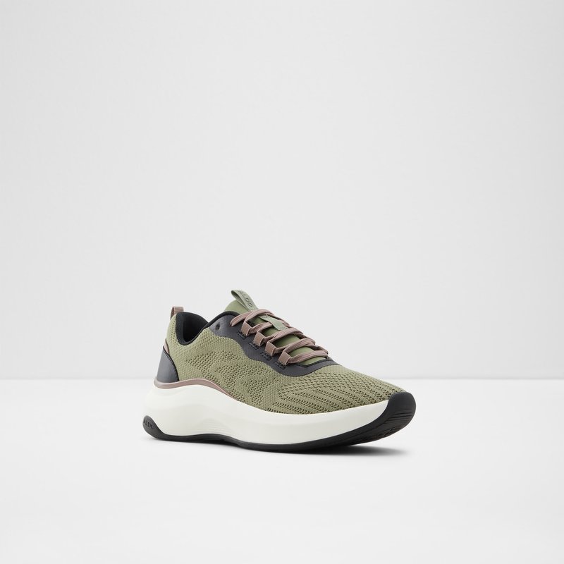 Baskets Aldo Willo Low Femme Kaki | GUVEJC-731