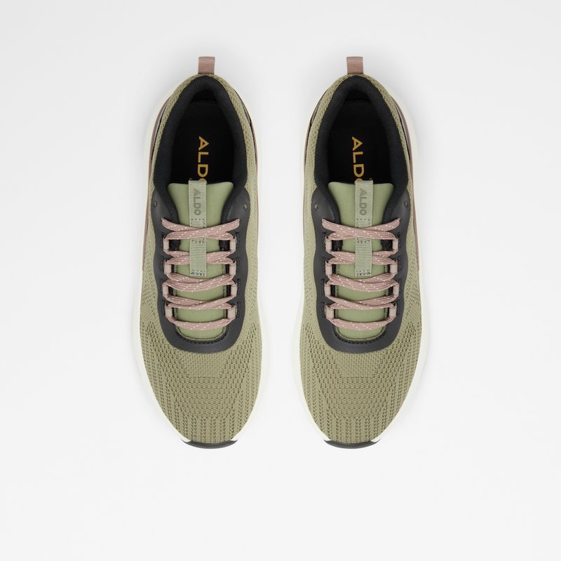 Baskets Aldo Willo Low Femme Kaki | GUVEJC-731