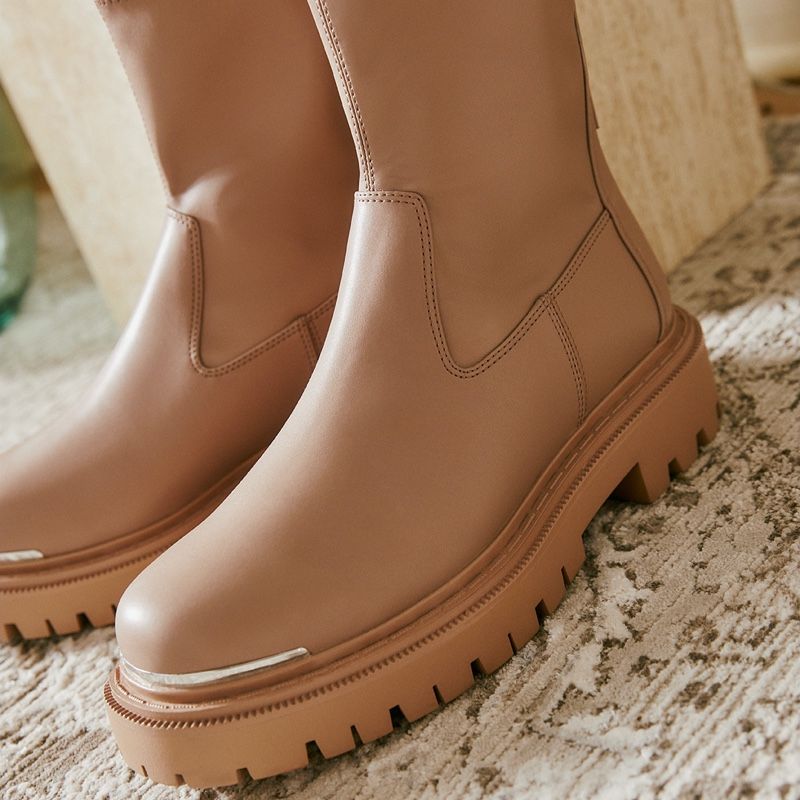 Bottes Casual Aldo Alima Femme Bone | ZMDIHT-238