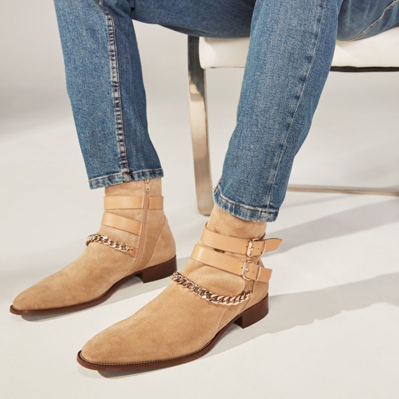 Bottes Casual Aldo Eolophus Homme Beige Clair | ZUVGEJ-732