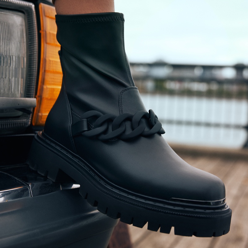 Bottes Casual Aldo Valedar Femme Noir | LGBMSJ-738