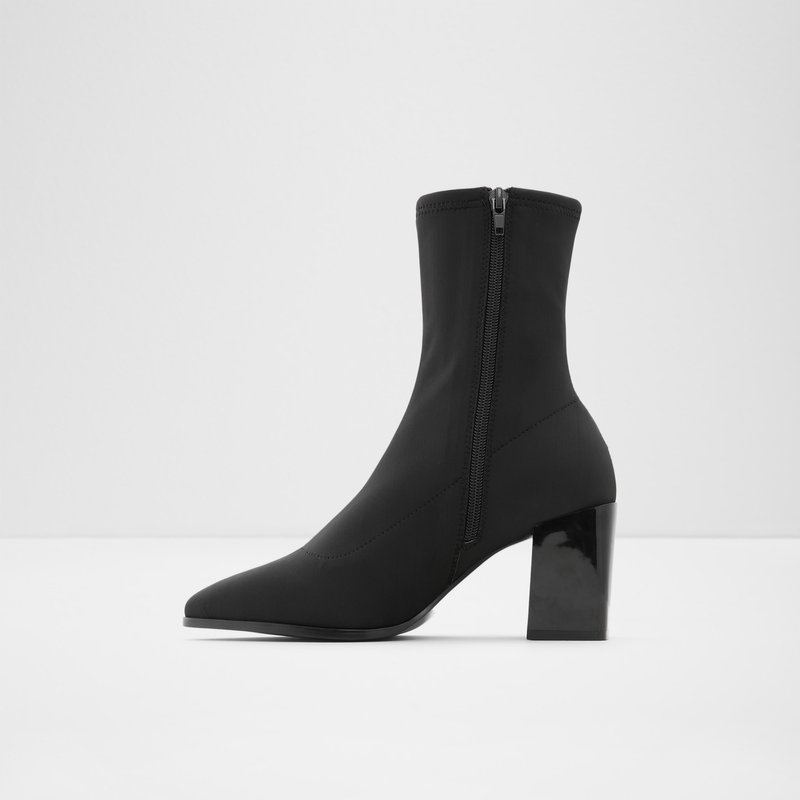 Bottes Chaussettes Aldo Adwigocia Femme Noir | CJLASY-704