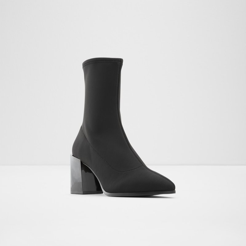Bottes Chaussettes Aldo Adwigocia Femme Noir | CJLASY-704