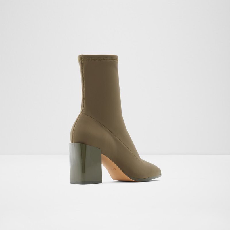 Bottes Chaussettes Aldo Adwigocia Femme Kaki | TRCBGZ-405