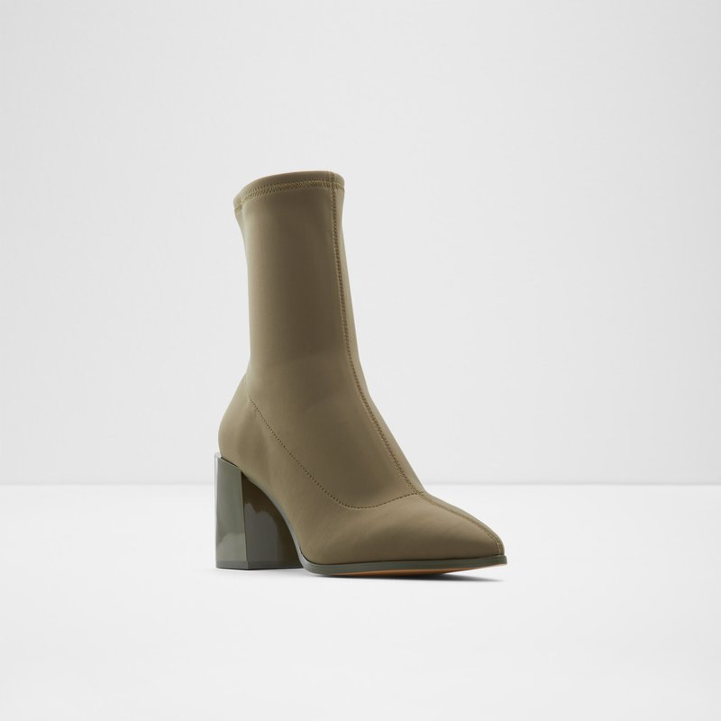Bottes Chaussettes Aldo Adwigocia Femme Kaki | TRCBGZ-405
