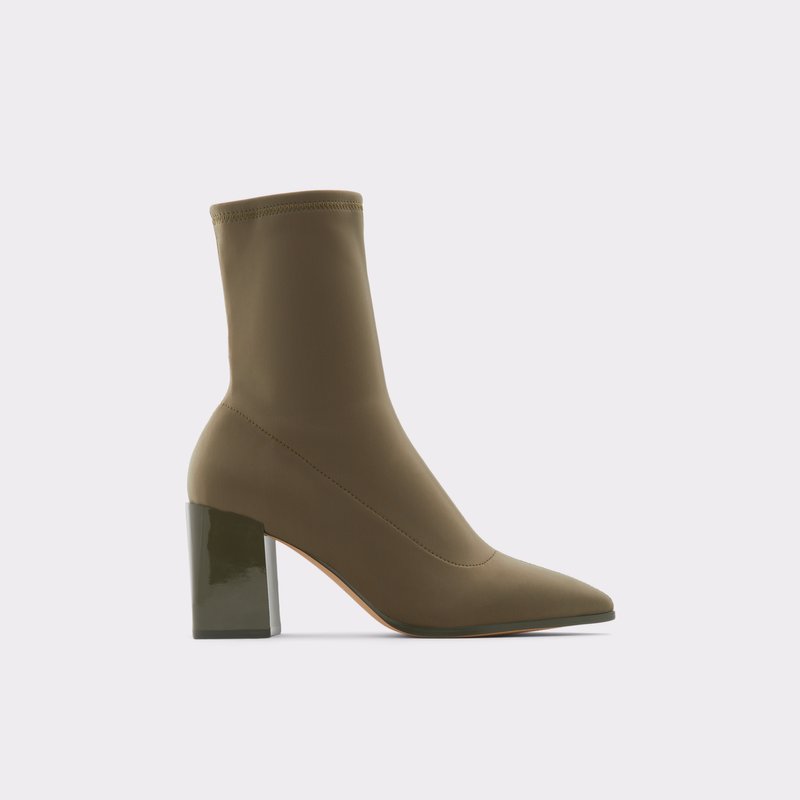 Bottes Chaussettes Aldo Adwigocia Femme Kaki | TRCBGZ-405