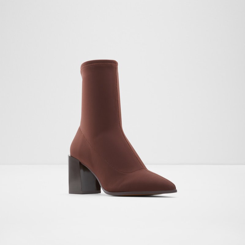 Bottes Chaussettes Aldo Adwigocia Femme Marron | TSVXJG-432