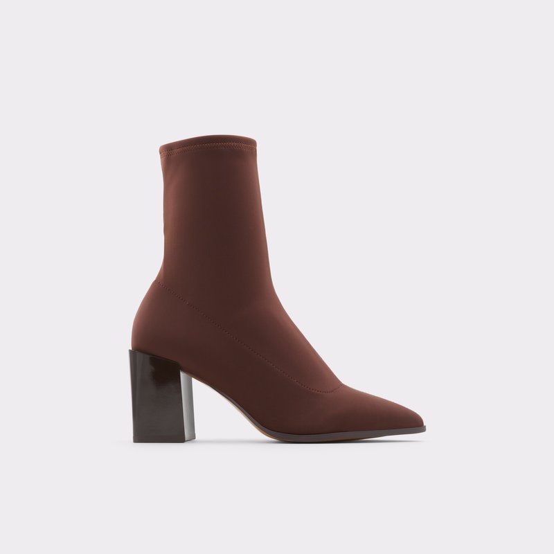 Bottes Chaussettes Aldo Adwigocia Femme Marron | TSVXJG-432
