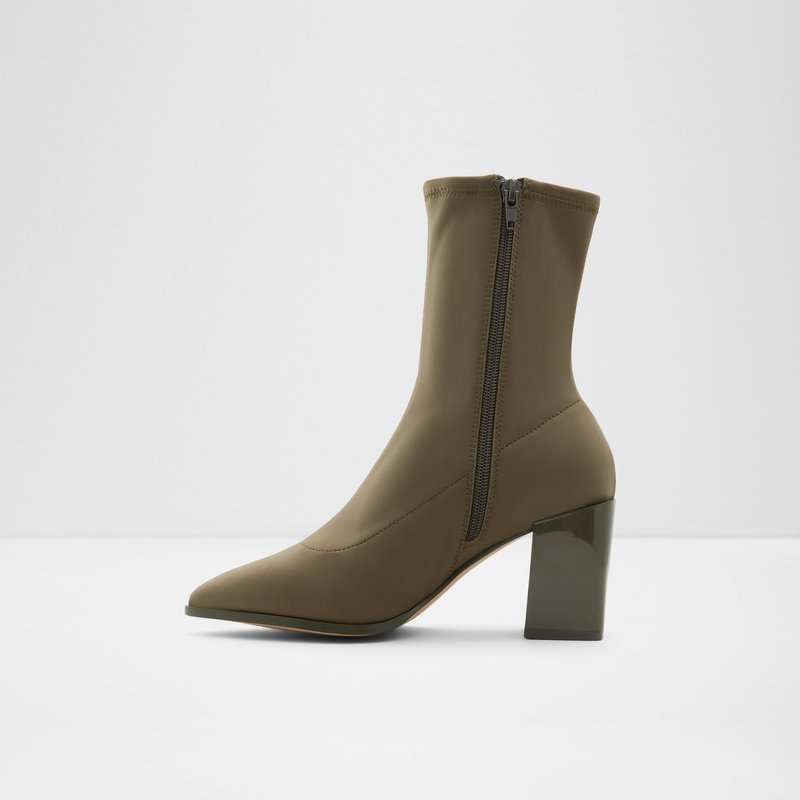 Bottes Chaussettes Aldo Adwigocia-w Femme Kaki | NWTMUJ-450