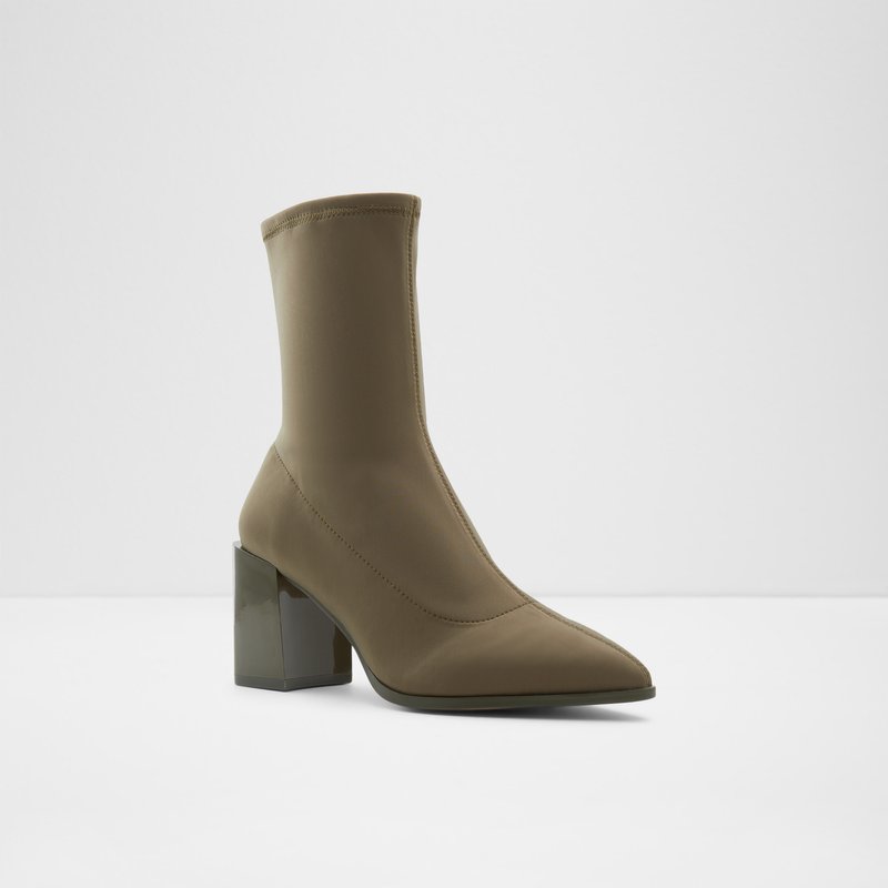 Bottes Chaussettes Aldo Adwigocia-w Femme Kaki | NWTMUJ-450