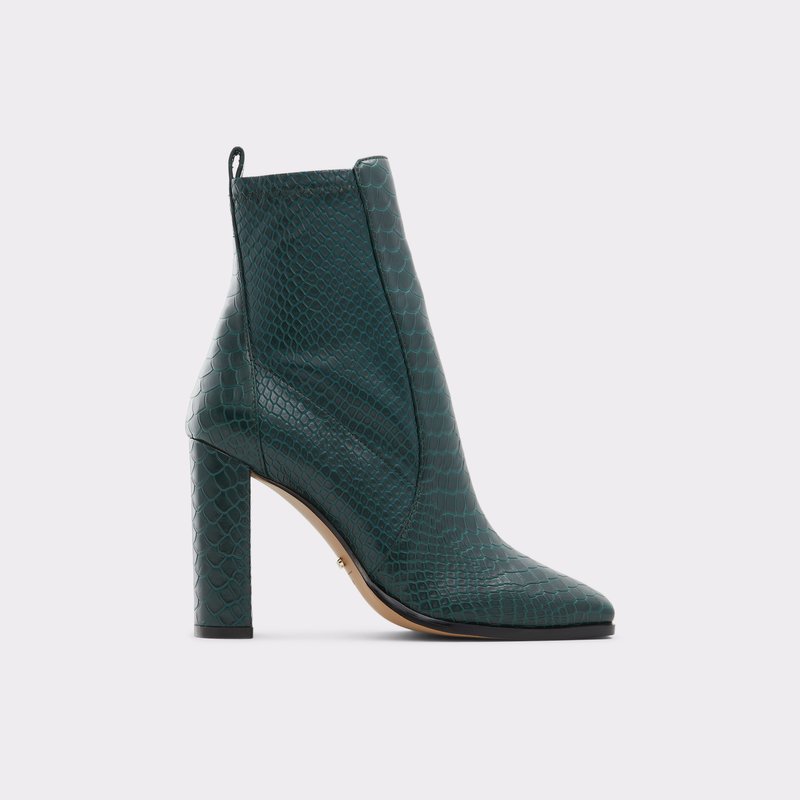 Bottes Chaussettes Aldo Aurla Femme Vert Foncé | RNLTME-940