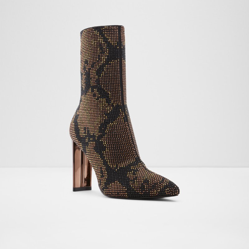 Bottes Chaussettes Aldo Deludith Femme Marron | MPKLNI-194