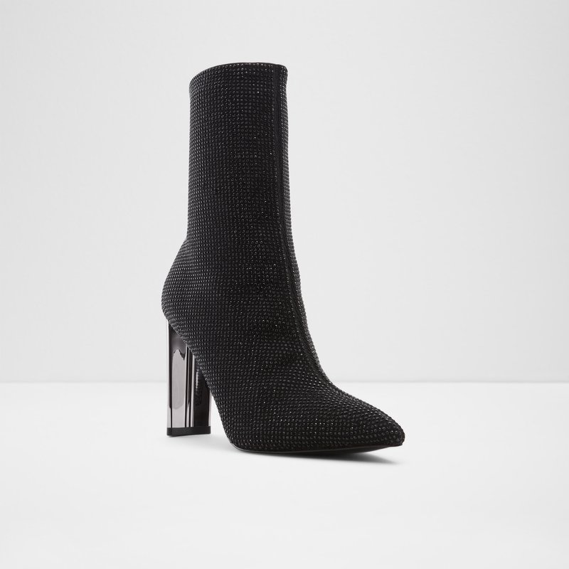 Bottes Chaussettes Aldo Deludith Femme Noir | COKXFY-936