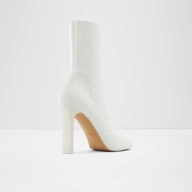Bottes Chaussettes Aldo Delylah Femme Blanche | ZKMAOE-038