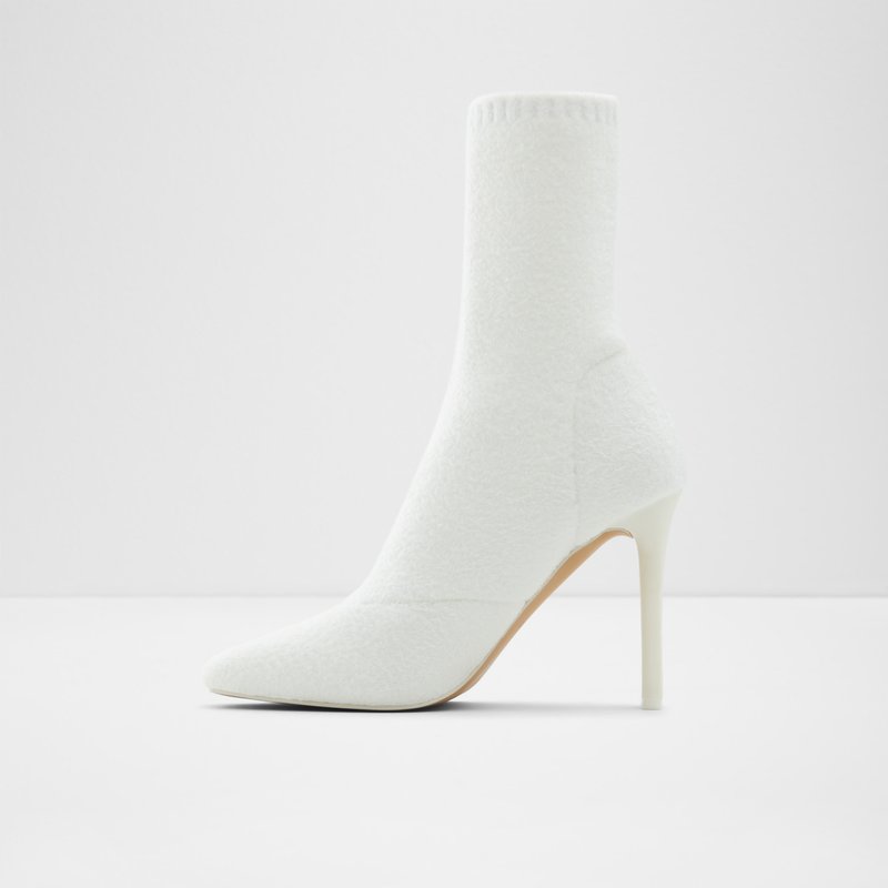Bottes Chaussettes Aldo Delylah Femme Blanche | ZKMAOE-038