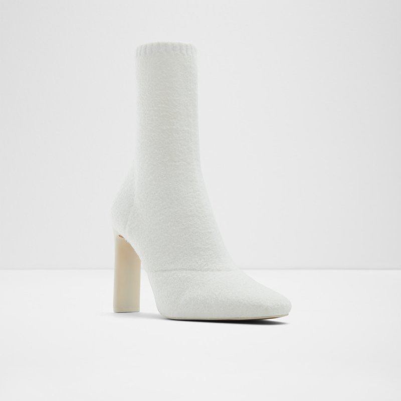 Bottes Chaussettes Aldo Delylah Femme Blanche | ZKMAOE-038