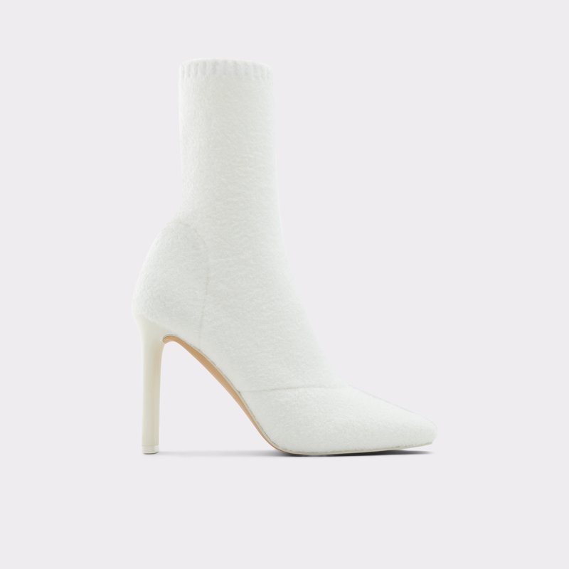 Bottes Chaussettes Aldo Delylah Femme Blanche | ZKMAOE-038