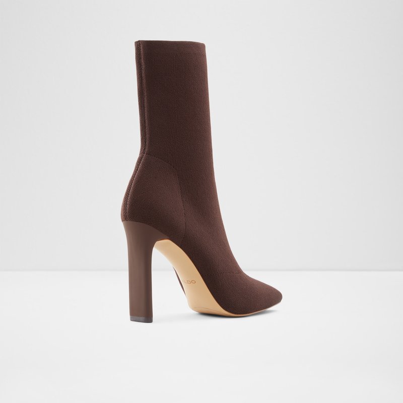 Bottes Chaussettes Aldo Delylah Femme Marron | ZPGYNF-176