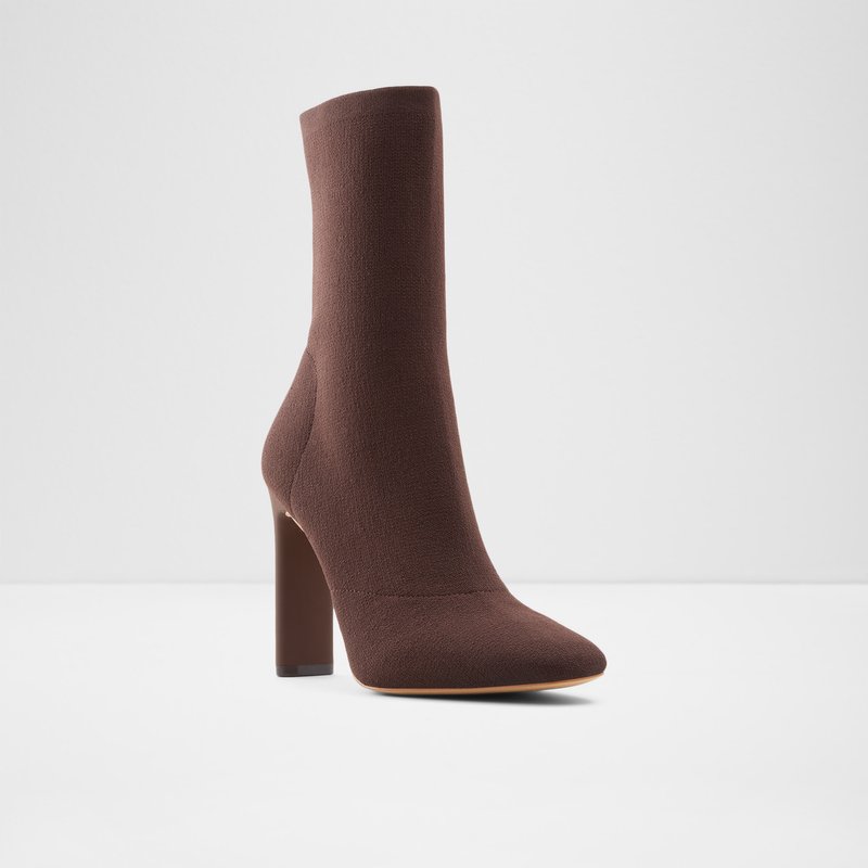 Bottes Chaussettes Aldo Delylah Femme Marron | ZPGYNF-176