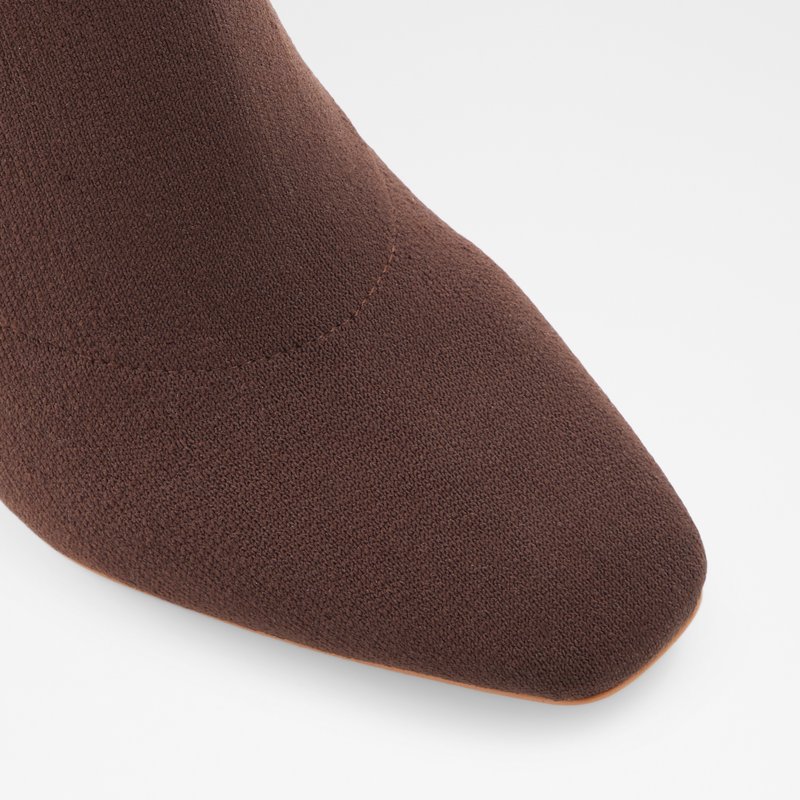 Bottes Chaussettes Aldo Delylah Femme Marron | ZPGYNF-176