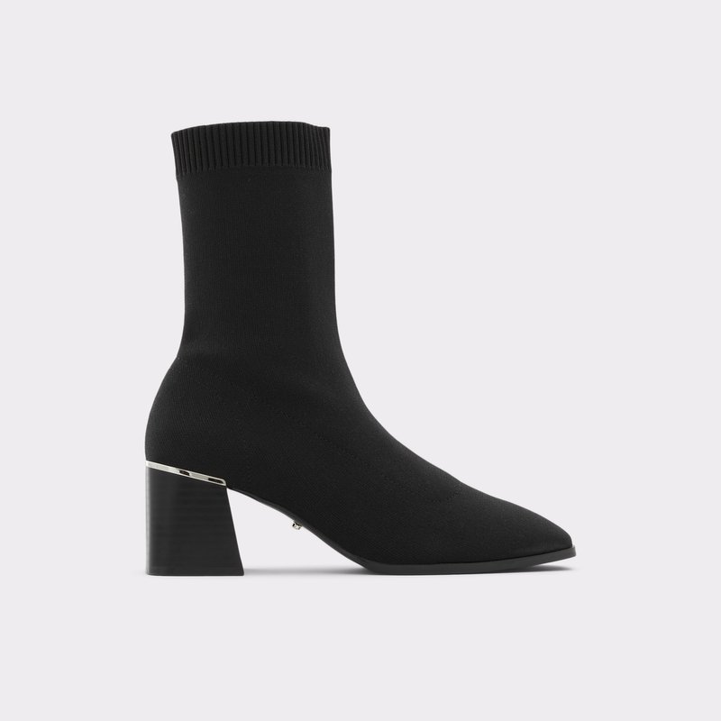 Bottes Chaussettes Aldo Larrgodia Femme Noir | YMJOVB-479