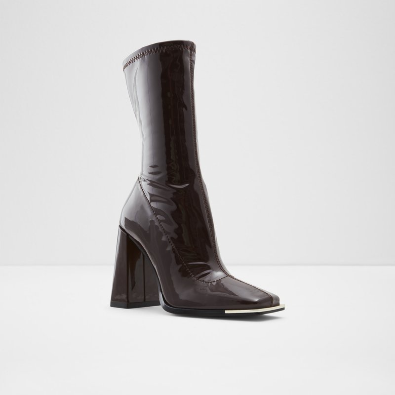 Bottes Chaussettes Aldo Metro Femme Marron | YSBAZH-690
