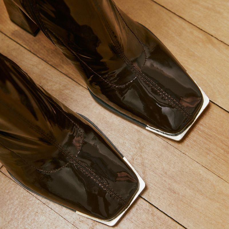Bottes Chaussettes Aldo Metro Femme Marron | YSBAZH-690