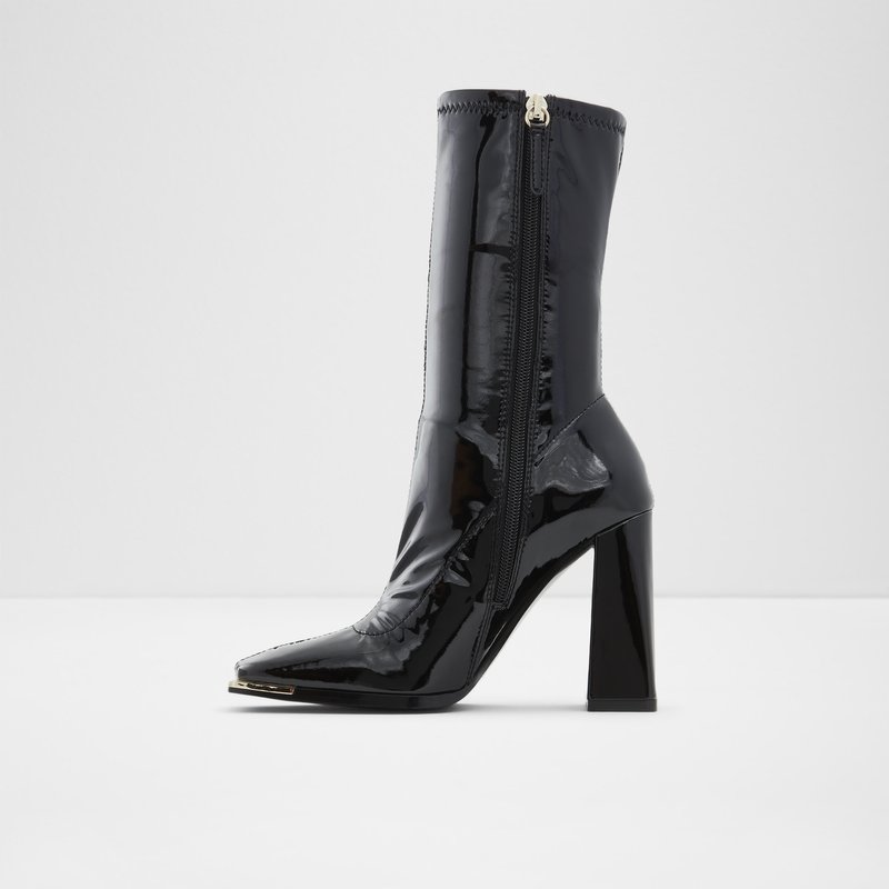 Bottes Chaussettes Aldo Metro Femme Noir | NOJDGT-213