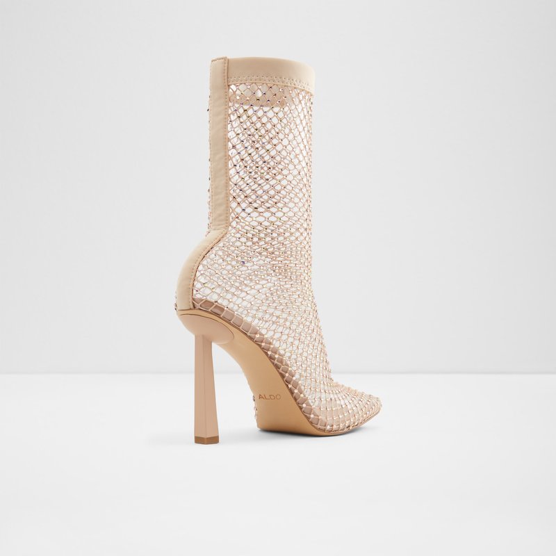 Bottes Chaussettes Aldo Tissuri Femme Bone | GZKDUO-076