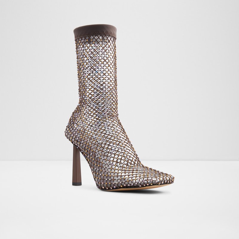 Bottes Chaussettes Aldo Tissuri Femme Marron | PCZNWQ-469
