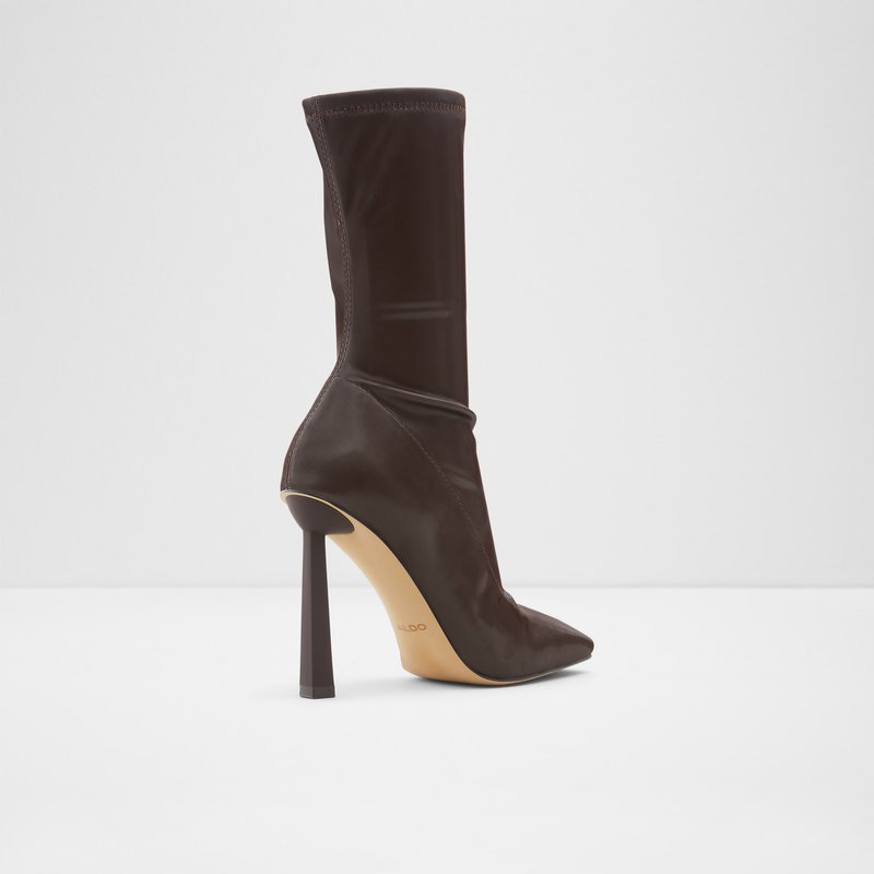 Bottes Chaussettes Aldo Upperwest Femme Marron | GRMDIB-024