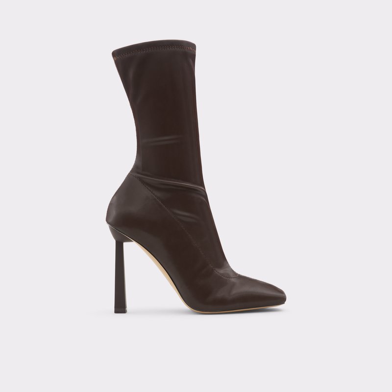 Bottes Chaussettes Aldo Upperwest Femme Marron | GRMDIB-024