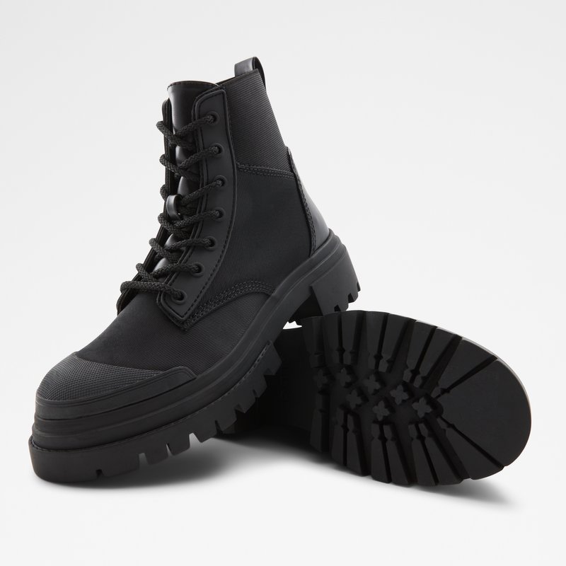 Bottes de combat Aldo Charline Femme Noir | ABGNOJ-807